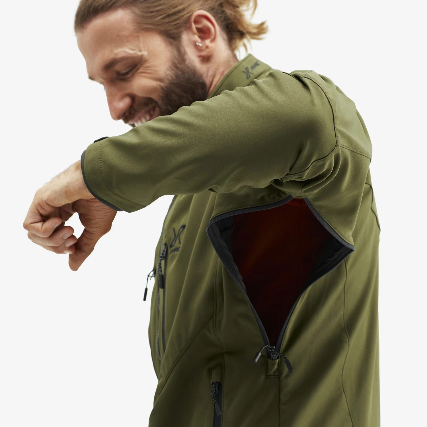 Trail Jacket Men Dark Olive 7 Trail Jacket Men Dark Olive - Image 5