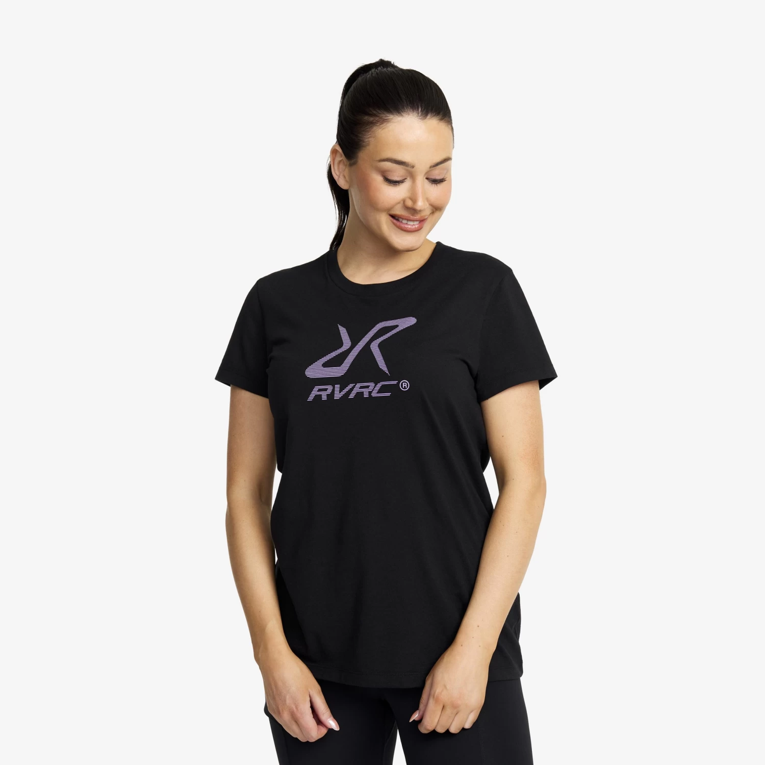 Nerd Tee Women Black/Purple 3 Nerd Tee Women Black/Purple