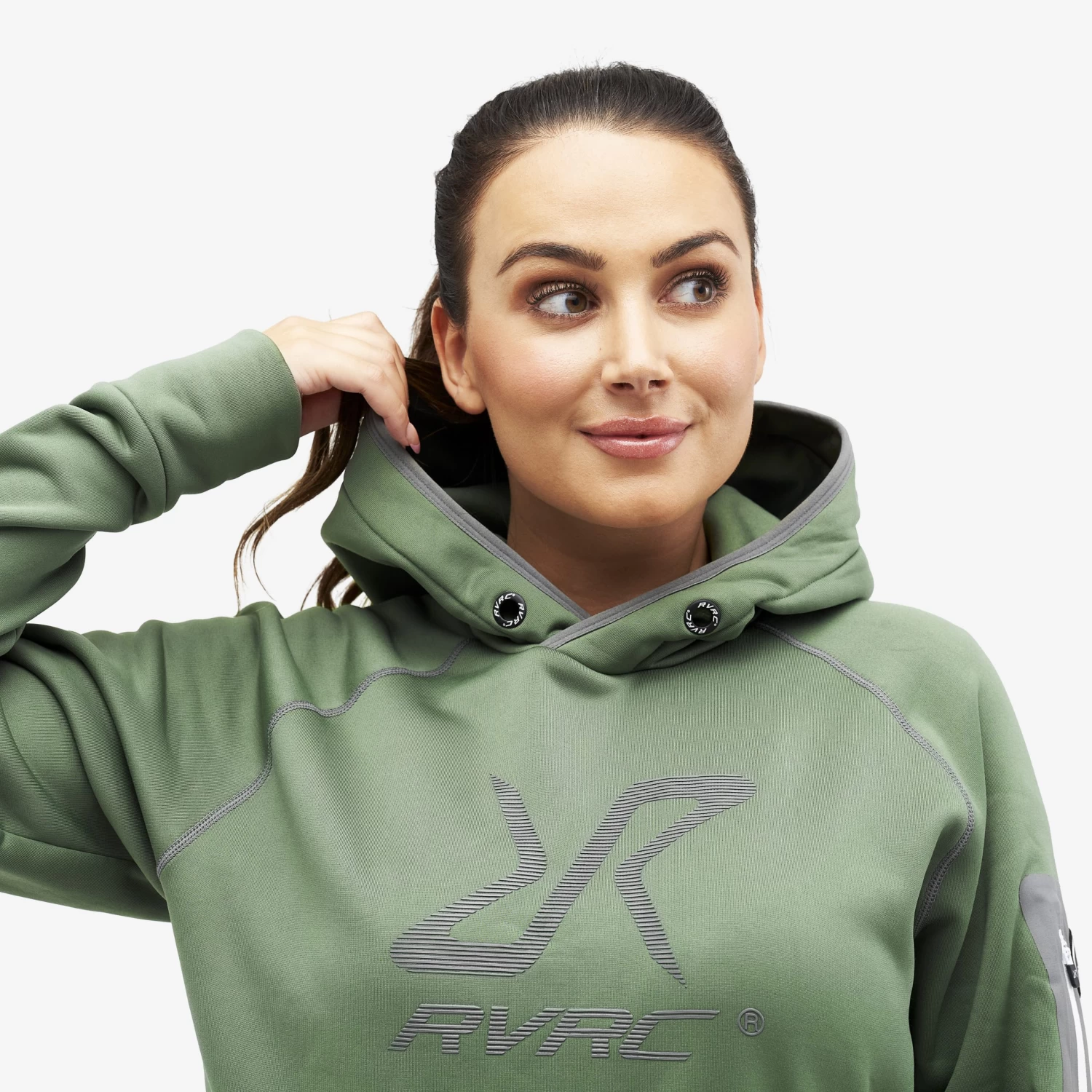 Bivouac Hoodie Women Dusty Green 6 Bivouac Hoodie Women Dusty Green - Image 4