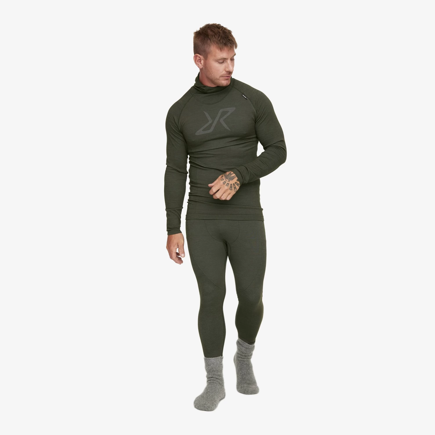 Fuse Merino Base Layer Set Men Forest Night 3 Fuse Merino Base Layer Set Men Forest Night