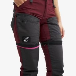 RVRC GP Pro Zip-off Trousers Women Bison Red -Clothing Sales Store eba49894 f403 4d97 8904 a2eaca695dbb