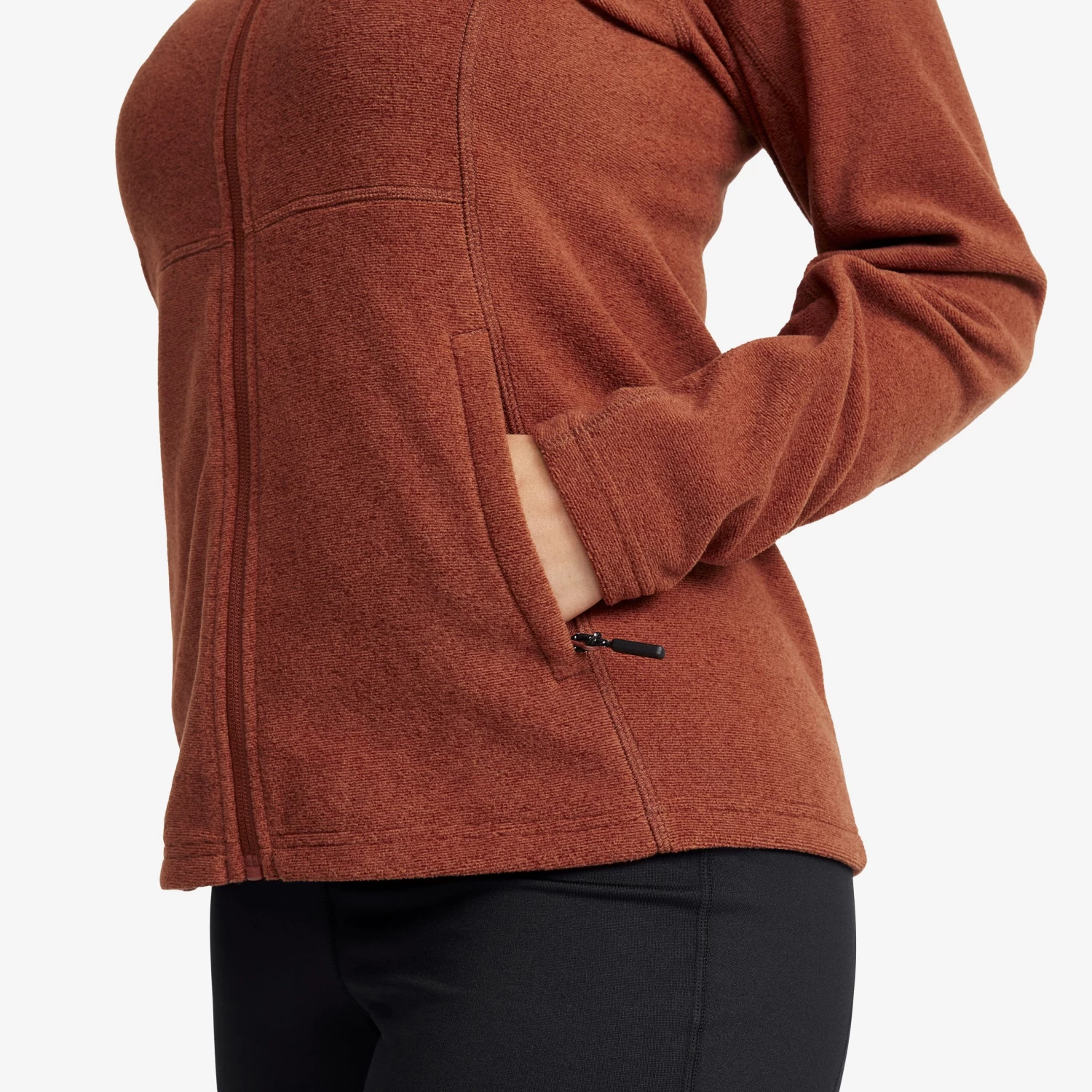 Essential Full-zip Fleece Women Smoked Paprika 7 Essential Full-zip Fleece Women Smoked Paprika - Image 5