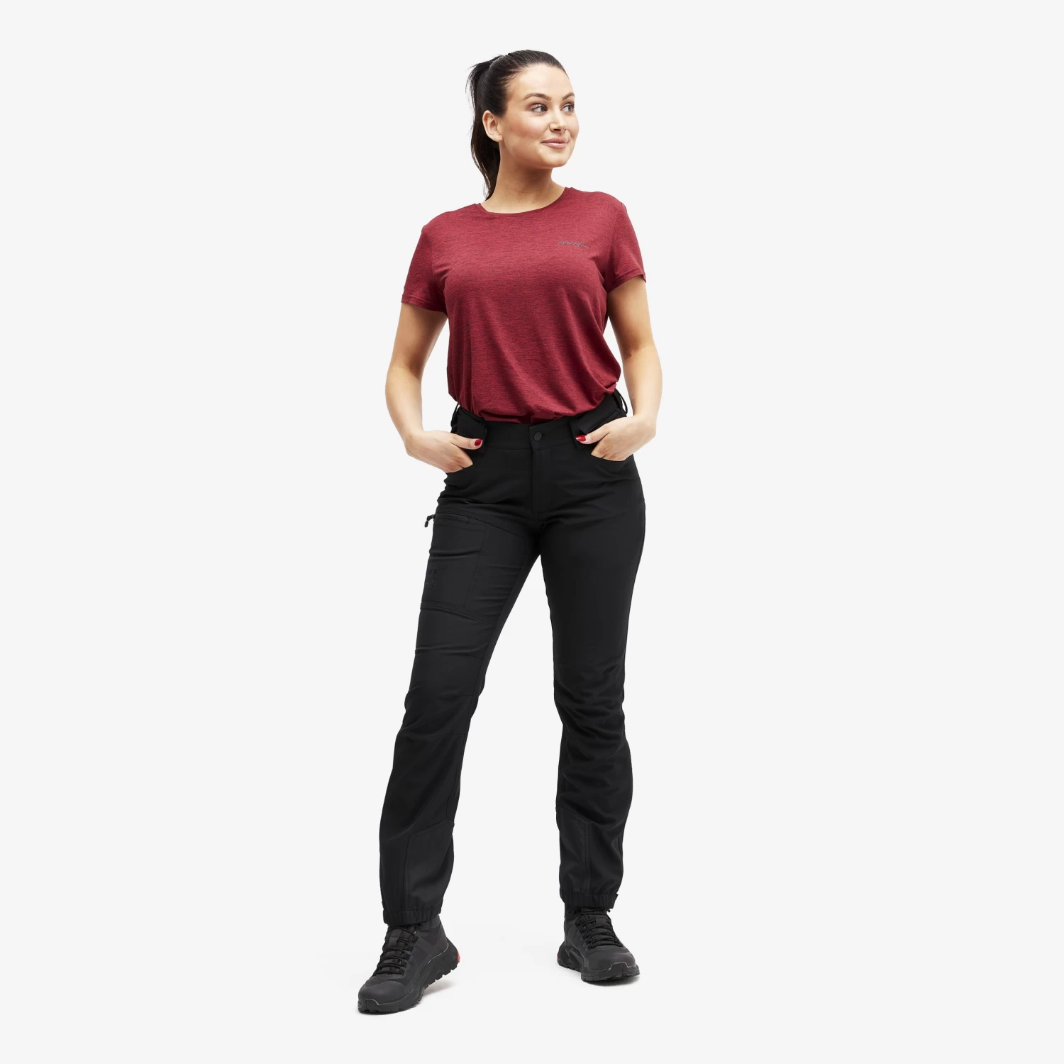 Trail Pants Women Black 4 Trail Pants Women Black - Image 2