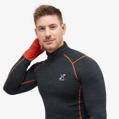 Hiball Waffle Base Layer Set Men Black/Flame -Clothing Sales Store f3cee8c0 ad3a 4d74 8d1f 392cd95b9be7
