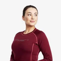 Outright Merino Top Women Bison Red/ Anthracite -Clothing Sales Store f478465f 79fa 4a4c 9cec 29135eec0a10