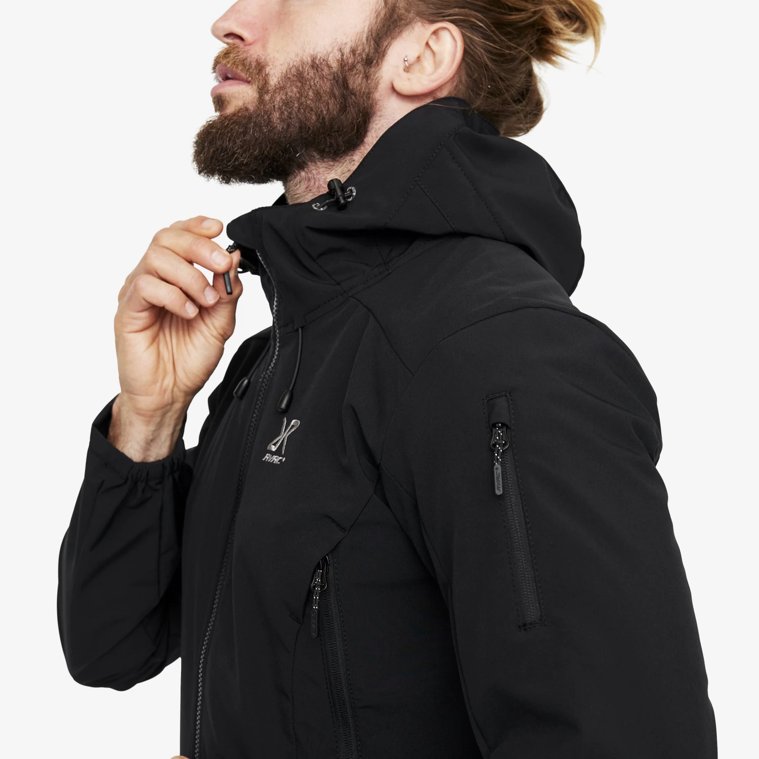 Reckon Softshell Jacket Men Black 6 Reckon Softshell Jacket Men Black - Image 4