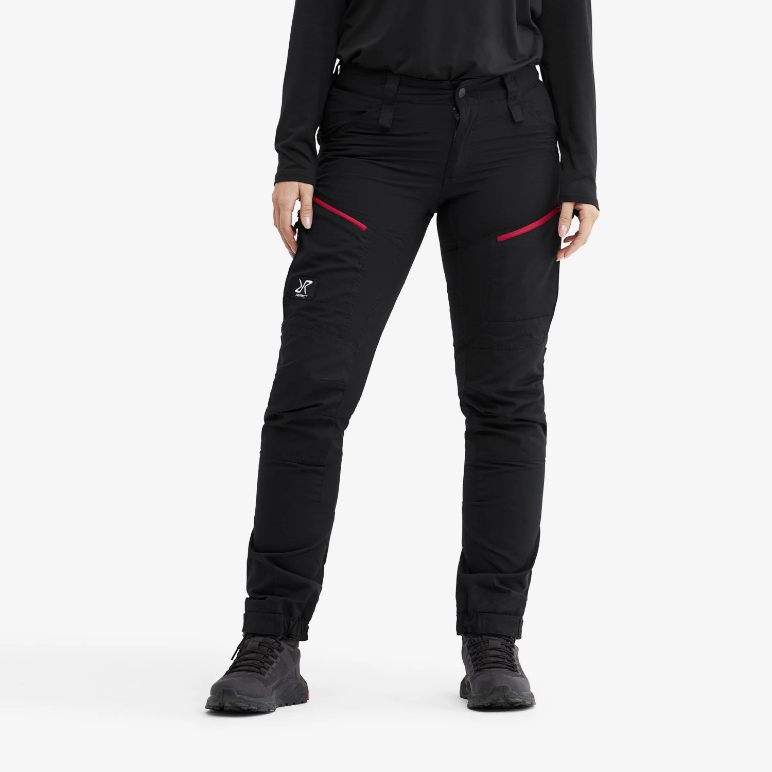 RVRC GP Pro Trousers Women Black/Red 3 RVRC GP Pro Trousers Women Black/Red