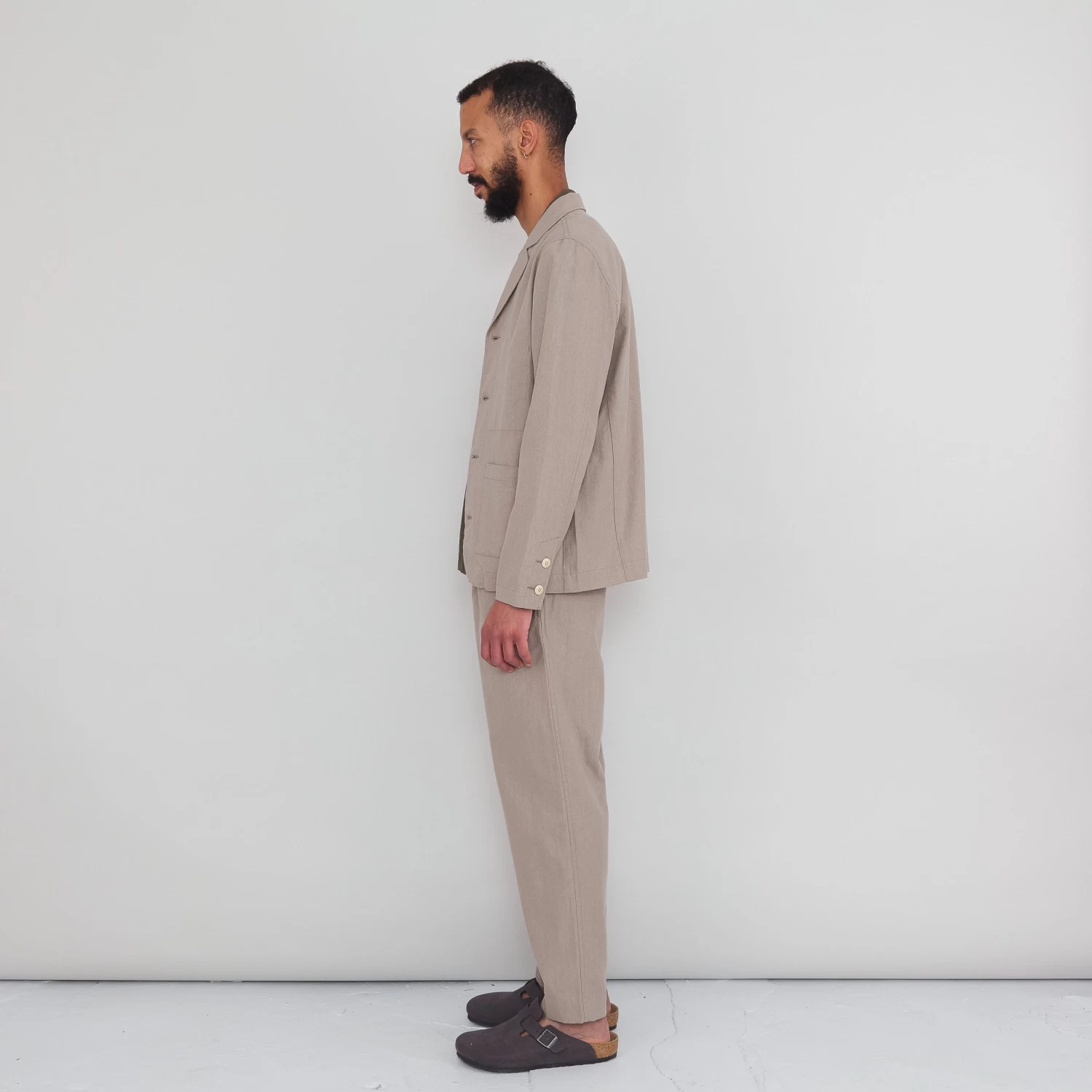 Patch Jacket - Mushroom Linen 6 Patch Jacket - Mushroom Linen - Image 4