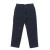 Cotton Linen Trouser Fixed - Soft Navy -Clothing Sales Store ss24coreflats 023