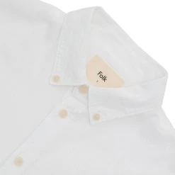 Relaxed Fit Shirt - White Texture -Clothing Sales Store ss24coreflats 107