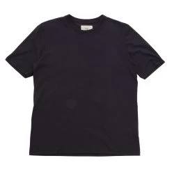 Contrast Sleeve Tee - Soft Black